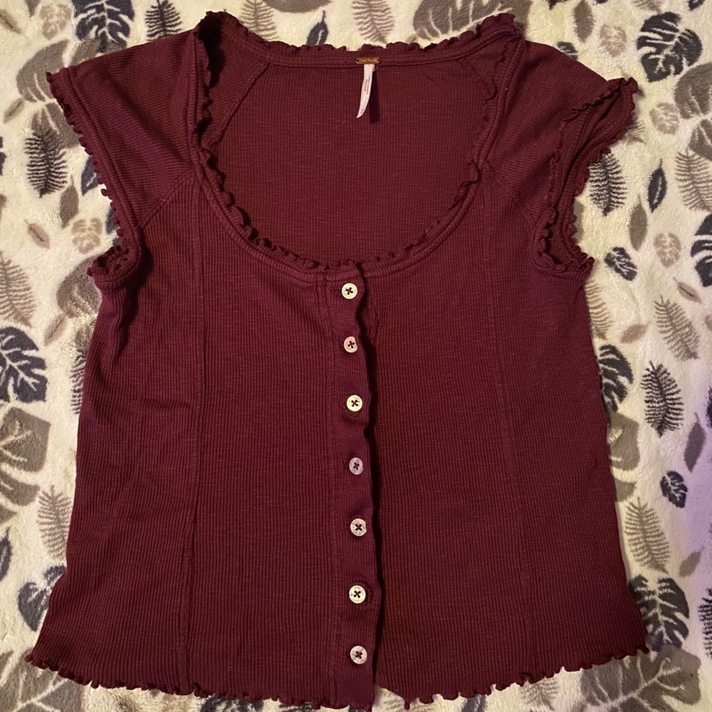 Maroon Shirt